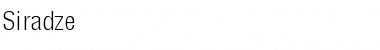 Download Siradze Font Download Siradze Font