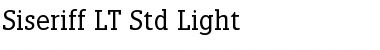 Download Siseriff LT Std Light Font Download Siseriff LT Std Light Font