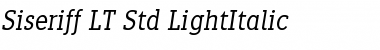 Download Siseriff LT Std LightItalic Font Download Siseriff LT Std LightItalic Font