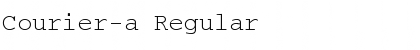 Download Courier-a Font Download Courier-a Font