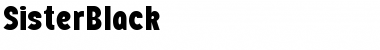 Download SisterBlack Font Download SisterBlack Font