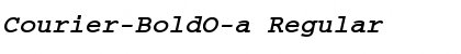 Download Courier-BoldO-a Font Download Courier-BoldO-a Font