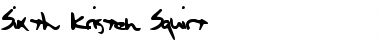 Download Sixth Kristen Squirt Font Download Sixth Kristen Squirt Font