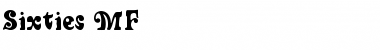 Download Sixties MF Font Download Sixties MF Font