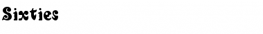 Download Sixties Font Download Sixties Font