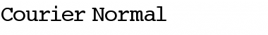 Download Courier-Normal Font Download Courier-Normal Font