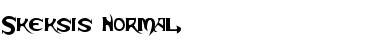 Download Skeksis Font Download Skeksis Font