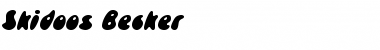 Download Skidoos Becker Font Download Skidoos Becker Font
