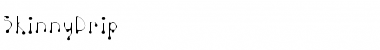Download SkinnyDrip Font Download SkinnyDrip Font