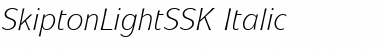 Download SkiptonLightSSK Font Download SkiptonLightSSK Font