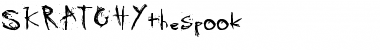 Download SKRATCHYthespook Font Download SKRATCHYthespook Font
