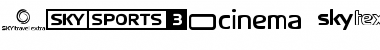 Download Sky TV Channel Logos Font Download Sky TV Channel Logos Font