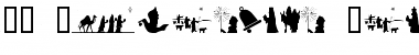 Download SL Christmas Silhouettes Font Download SL Christmas Silhouettes Font