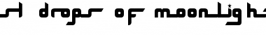 Download SL Drops Of Moonlight Font Download SL Drops Of Moonlight Font