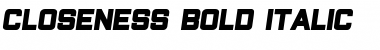 Download Closeness Font Download Closeness Font