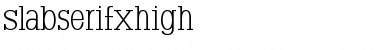 Download SlabserifXhigh Font Download SlabserifXhigh Font