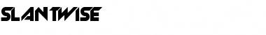 Download Slantwise Font Download Slantwise Font