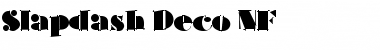 Download Slapdash Deco NF Font Download Slapdash Deco NF Font