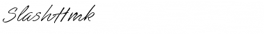 Download SlashHmk Font Download SlashHmk Font