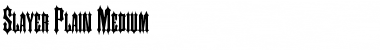 Download Slayer-Plain Font Download Slayer-Plain Font