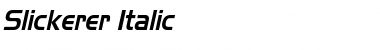Download Slickerer Font Download Slickerer Font
