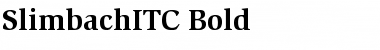 Download SlimbachITC Font Download SlimbachITC Font