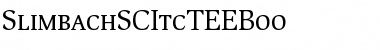 Download SlimbachSCItcTEEBoo Font Download SlimbachSCItcTEEBoo Font