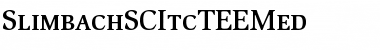 Download SlimbachSCItcTEEMed Font Download SlimbachSCItcTEEMed Font