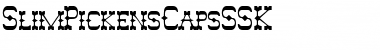 Download SlimPickensCapsSSK Font Download SlimPickensCapsSSK Font