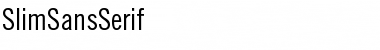 Download SlimSansSerif Font Download SlimSansSerif Font
