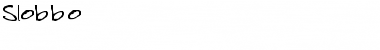 Download Slobbo Font Download Slobbo Font