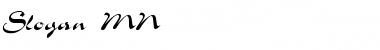 Download Slogan MN Font Download Slogan MN Font