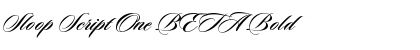 Download Sloop Script One BETA Font Download Sloop Script One BETA Font