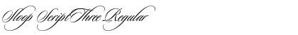 Download Sloop ScriptThree Font Download Sloop ScriptThree Font