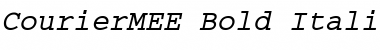 Download CourierMEE Font Download CourierMEE Font