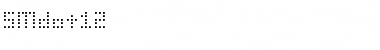 Download SMdot12 Font Download SMdot12 Font