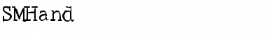 Download SMHand Font Download SMHand Font