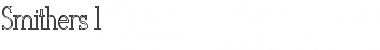 Download Smithers 1 Font Download Smithers 1 Font
