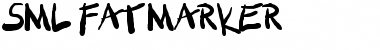 Download SML FAT MARKER Font Download SML FAT MARKER Font
