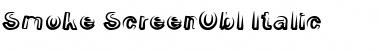 Download Smoke-ScreenObl Font Download Smoke-ScreenObl Font