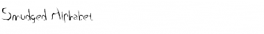 Download Smudged Alphabet Font Download Smudged Alphabet Font