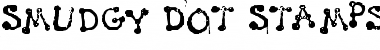 Download Smudgy Dot Stamps Font Download Smudgy Dot Stamps Font