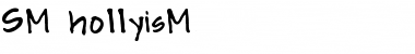 Download SM_hollyisM Font Download SM_hollyisM Font