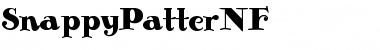 Download SnappyPatterNF Font Download SnappyPatterNF Font