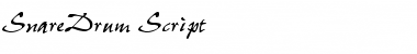 Download SnareDrum Script Font Download SnareDrum Script Font