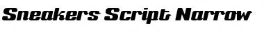 Download Sneakers Script Narrow Font Download Sneakers Script Narrow Font
