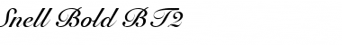 Download Snell Bold BT2 Font Download Snell Bold BT2 Font