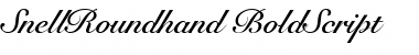 Download SnellRoundhand Font Download SnellRoundhand Font