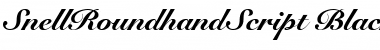 Download SnellRoundhandScript-Black Font Download SnellRoundhandScript-Black Font