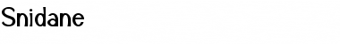 Download Snidane Font Download Snidane Font